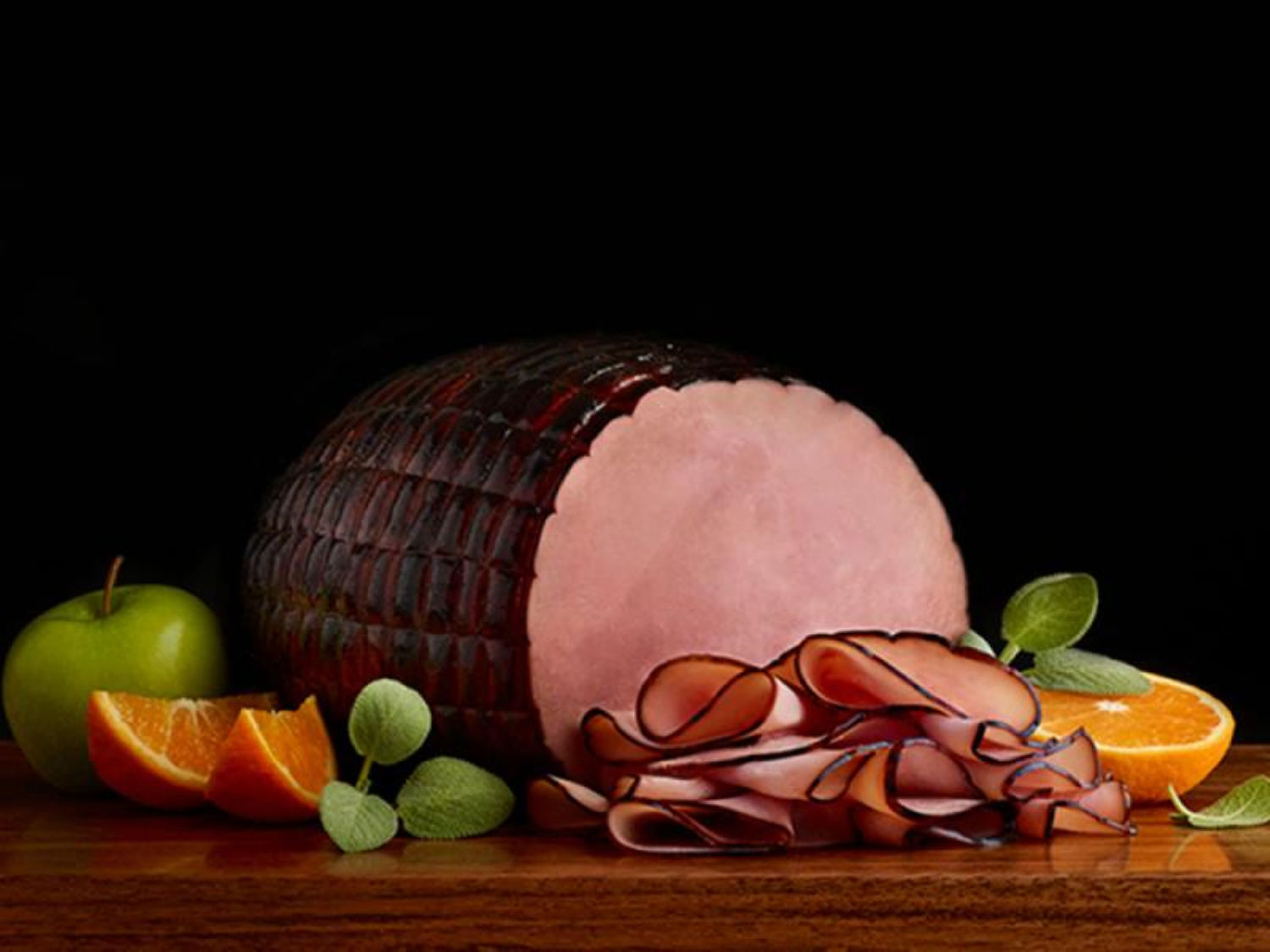 Half Maple Glazed Honey Ham